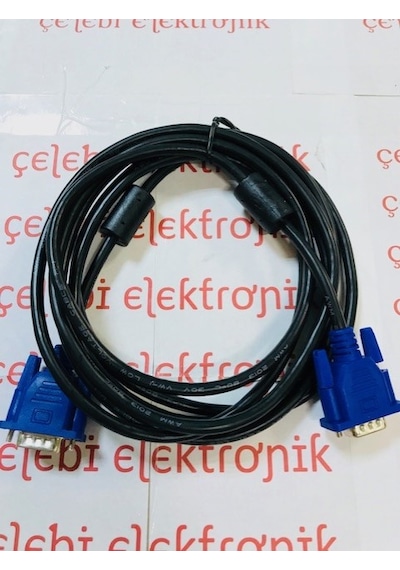 Vga 5 Mt Kablo Projeksiyon Monitör Lcd Görüntü Kablo