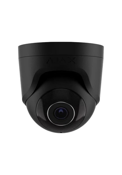 Ajax Turretcam 8 Mp/2.8 Mm Kablolu Aı Destekli Güvenlik Ip Kamerası Siyah
