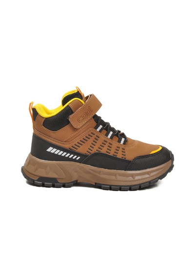 Taba Cırtlı Kaymaz Taban Erkek Çocuk Outdoor Bot Tiger F Taba