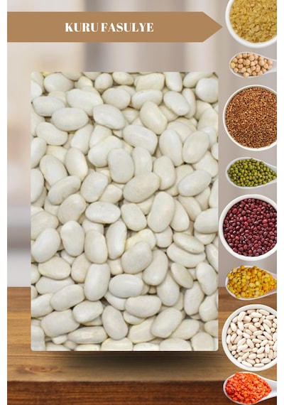 Kuru Fasulye (8 MM) - 5 Kilo