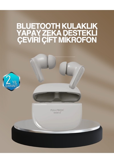 Dual Mikrofonlu Açık Kulak Kablosuz Kulaklık Net Görüşme