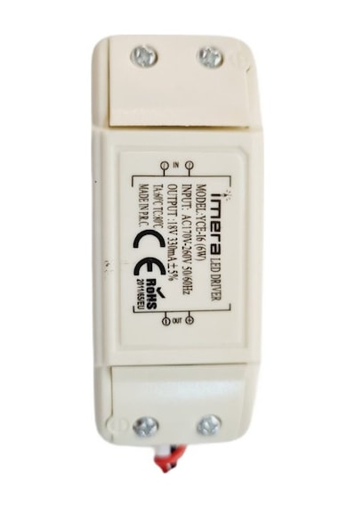 6 Watt Led Spot Trafolu Beyaz Kasa Beyaz Işık Yce-n5 2adet
