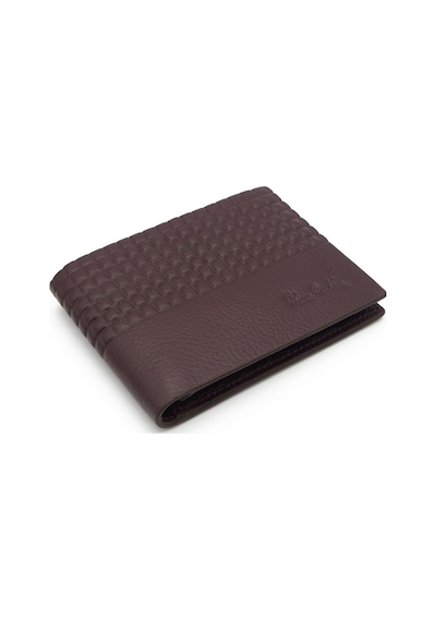 Pierre Cardin Bordo Unisex Deri Kartlık 07568 Bordo