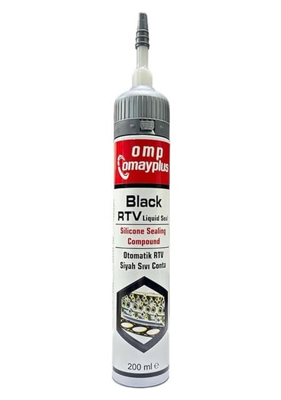 Omp Omayplus Otomatik Rtv Siyah Sıvı Conta 200 Ml