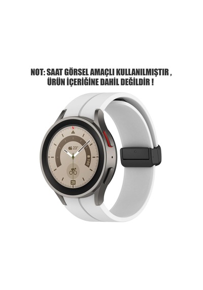 Samsung Galaxy Watch 6 Classic 43mm İçin Kordon Ribbon Line Beyaz Galaxy Watch 6 Classic 43mm İle Uyumlu Kordon - Beyaz Çok Renkli Samsung Galaxy Watch 6 Classic 43mm İçin Kordon Ribbon Line Beyaz Galaxy Watch 6 Classic 43mm İle Uyumlu Kordon - Beyaz Çok Renkli