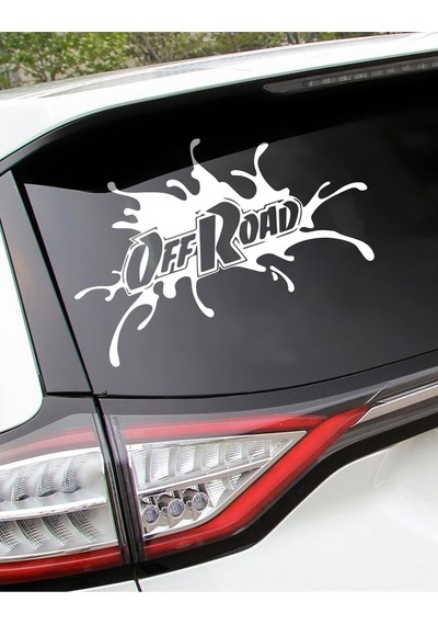 Off Road Araç Sticker 31 Cm
