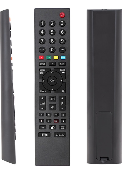 Lcd Led Tv Kumanda Arçelik Uyumlu Beko Grundig 3d Guide Tuşlu Pk-7012