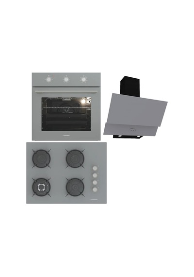 Termikel BO O6435C A + BH P7194C A + CH C6532C BA Antrasit Ankastre Set