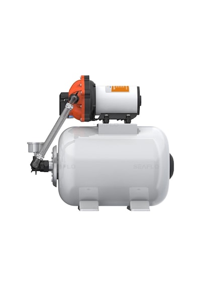 Seaflo Hidrofor + Basınç Tankı Seti 18.9 Lt/dk 8 Litre Tank - 12v-1078