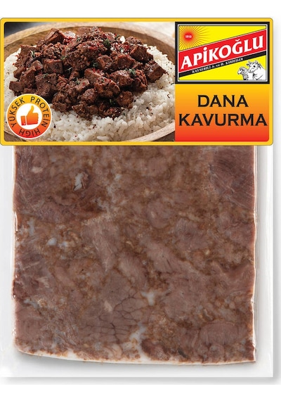Kare Dilimli Dana Kavurma