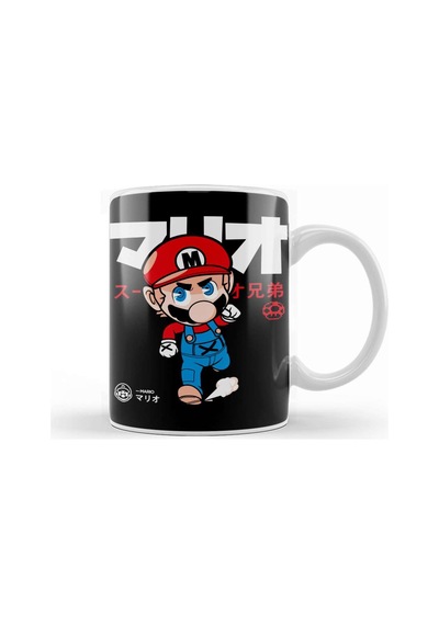 Süper Mario Kupa Bardak Porselen Karışık