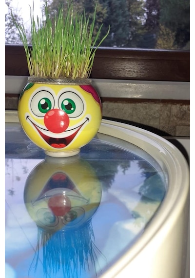 Emoji Çim Adam Tekli - 1 Adet