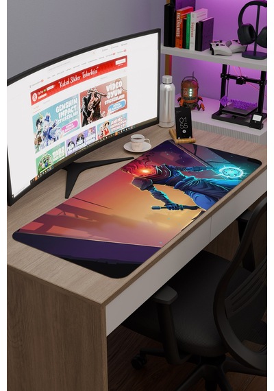 Dead Cells Kaymaz Dikişli Kauçuk Oyuncu Mousepad V5 - 90x40 Xxl Gaming Mouse Pad Fare Altlığı