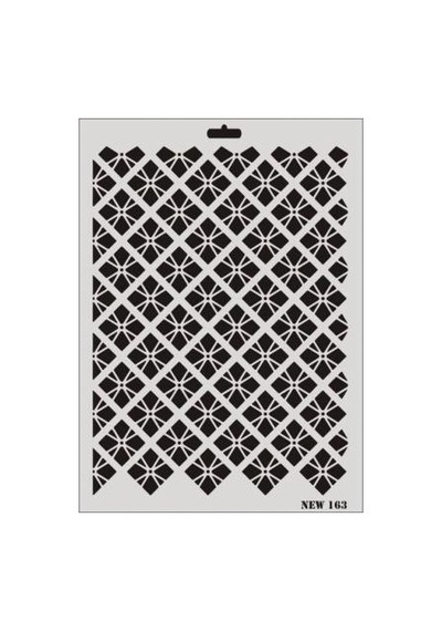 Mey İthalat Rich New Seri N-163 Stencil 35x25 Cm