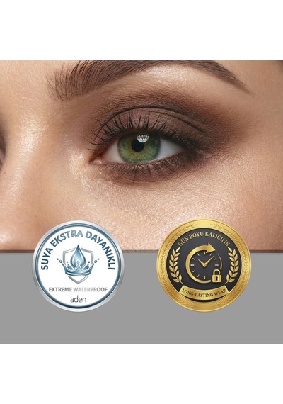 Aden Eyeshadow Powder Matte - Mat Göz Farı 02 Dark Brown Koyu Kahverengi 0
