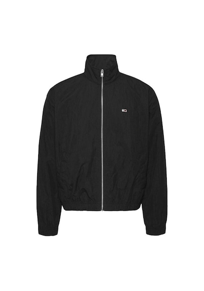 Tommy Hilfiger Tommy Jeans Logolu Erkek Siyah Kazak Siyah
