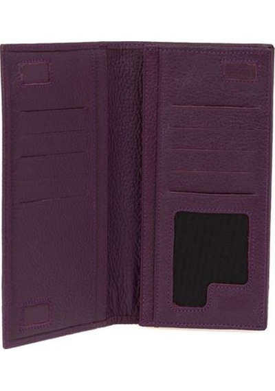 Bilik Deri Mor Rölax Deri Unisex Portföy & Clutch Çanta Ar05 700