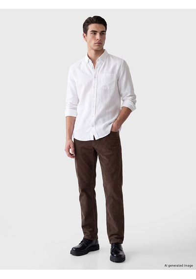 Lcwaıkıkı Classic Kahverengi Regular Fit Kadife Erkek Chino Pantolon