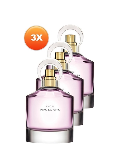 Avon Viva La Vita Kadın Parfüm EDP 3 x 50 ML
