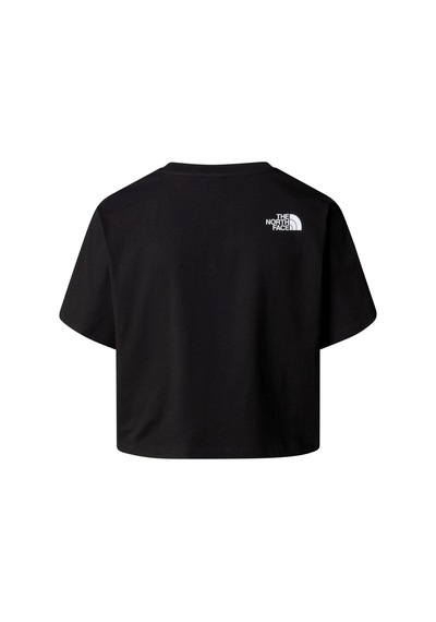 The North Face W Sımple Dome Cropped Slım Tee Kadın T-shirt Nf0a87u4jk31 Siyah