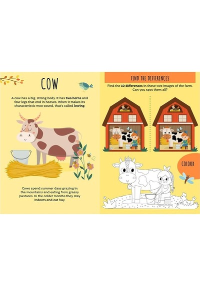 Sassi The Farm - Sticker And Activities