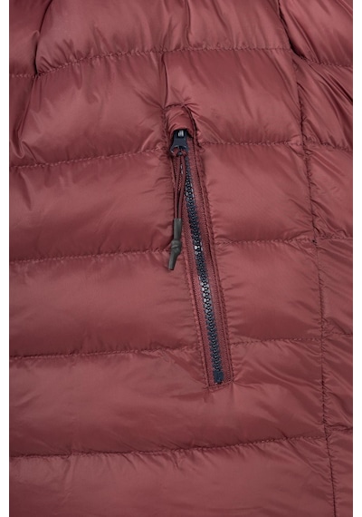 Maraton Sportswear Büyük Beden Erkek Kapşonlu Uzun Kol Basic Bordo Mont 21874-bordo Bordo