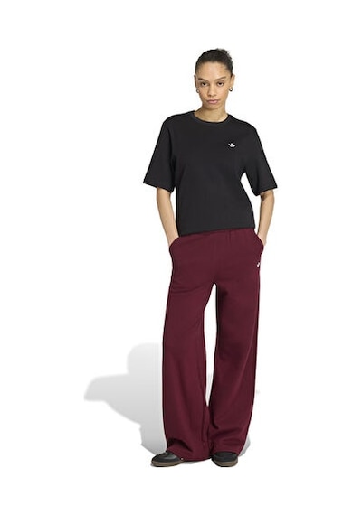 Adidas Trefoıl Essentıals Loose Tee Kadın Günlük Tişört Kq6723 Siyah