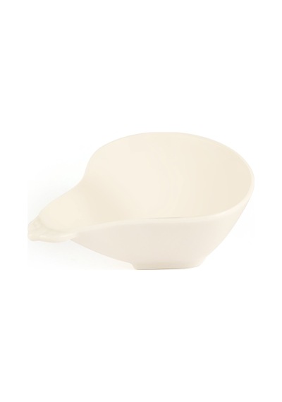 Paçii Armut Şekilli Küçük Çerezlik - Beyaz - 8,5 Cm Renkli