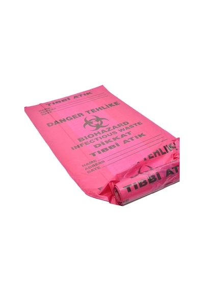 Tıbbı Atık Çöp Poşeti 80X110 Cm Jumbo 100 Adet 6 Kg - Kafem