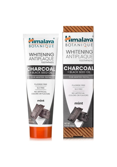Himalaya Botanique Whitening Antiplaque Charcoal + Black Seed Oil Diş Macunu 113gr Beyazlık