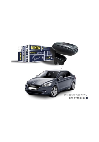 Kol Dayama Araca Özel Peugeot 301 2012- Siyah - Nkn 026 Pe10 01 01