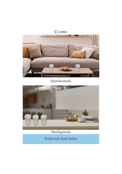 Mumluk Şamdan Tealight Mum Uyumlu Büyük Erimiş Mum Model - Gümüş