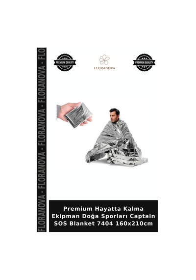 Premium Hayatta Kalma Ekipman Doğa Sporları Captain Sos Blanket 7404 160x210cm Standart