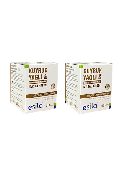 Esila Kuyruk Yağı Masaj Kremi 2 x 210 ML