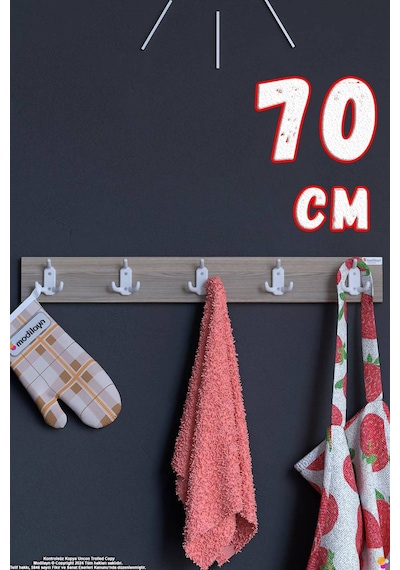 Arı 15 Kancalı Mutfak Askısı 3'lü Set 66,4x9,6 Cm - Şık Tasarım, Çok Amaçlı Düzenleyici Ve Yer Tasarrufu Çok Renkli Arı 15 Kancalı Mutfak Askısı 3'lü Set 66,4x9,6 Cm - Şık Tasarım, Çok Amaçlı Düzenleyici Ve Yer Tasarrufu Çok Renkli