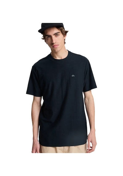 Quıksılver Slub Roundneck Erkek Anthracite - Solid T-shırt Eqykt04391-11783 Siyah