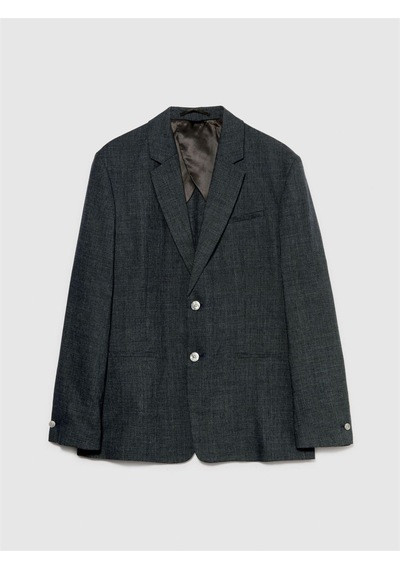 Sisley Keten Karışımlı İki Düğmeli Biye Cep Detaylı Ceket Erkek Siyah Mix Ceket - 324p234xsw01v Sisley Keten Karışımlı İki Düğmeli Biye Cep Detaylı Ceket Erkek Siyah Mix Ceket - 324p234xsw01v