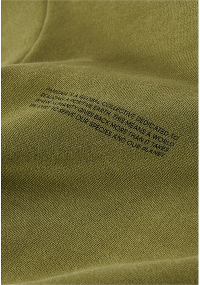 Pangaia Çocuklar Için Kapüşonlu Sweatshirt - Yeşil