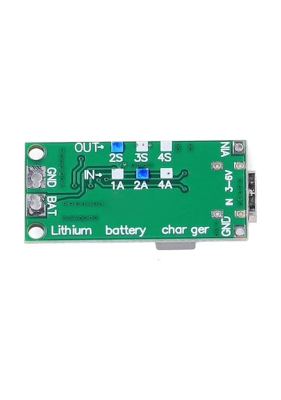 2s 2a Li-on Lipo Pil Batarya Şarj Modülü Type-c Çok Hücreli 18650 Lityum 8.4v