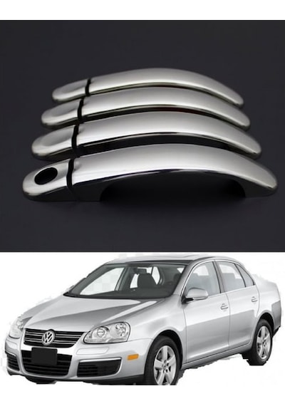 Vw Jetta 2005-2011 Kapı Kolu Krom 4 Kapı P.çelik