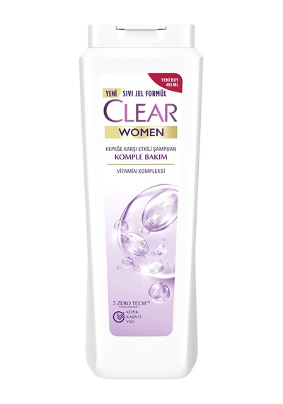 Clear Kepeğe Karşı Etkili Komple Bakım Besleyici Şampuan 2 x 485 ML