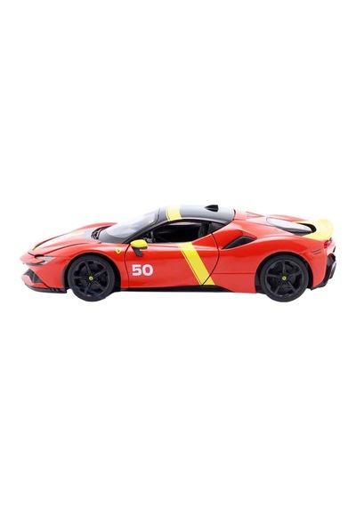 1:18 Ferrari Sf90 Stradale Assetto Fiorano Model Araba Açılabilir Kapılı Metal Koleksiyon Aracı