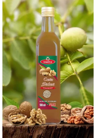 Tedar Ceviz Sirkesi % 100 Doğal Katkısız 500 Ml Najmaddin