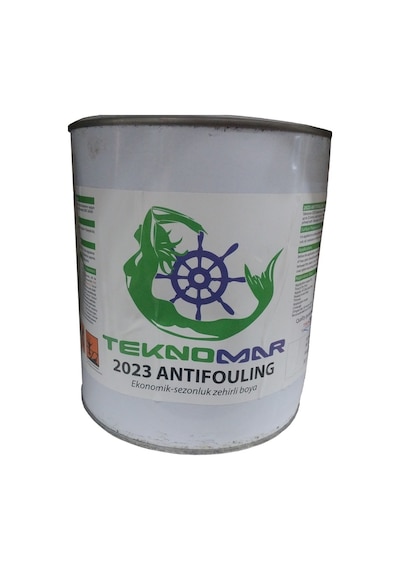 Teknomar Sezonluk Zehirli Boya 3.6 KG Teknomarin Kırmızı