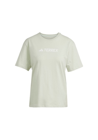 Adidas Terrex Classic Logo Kadın Yeşil T-shirt --yeşil --yeşil