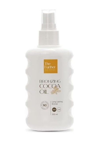 Tanning Cocoa Oil Long-lasting Spray Form 200 Ml