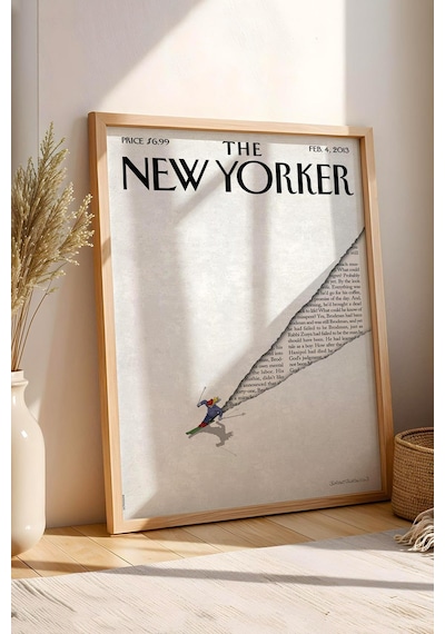 The New Yorker Çerçeveli Tablo February 4 2013