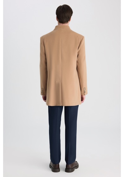 Twn Slim Fit Camel Düz Palto 5ef08kv29600m C01