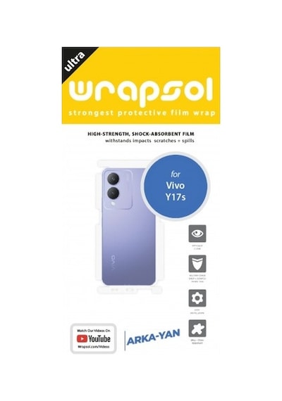 Vivo Y17s Arka Ve Yan Koruyucu Poliüretan Film