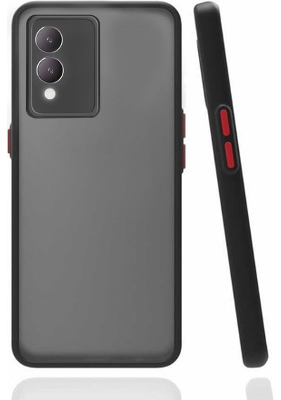 Vivo Y17s 6.56'' 2023 London Serisi Dayanıklı Kılıf -siyah Al3415